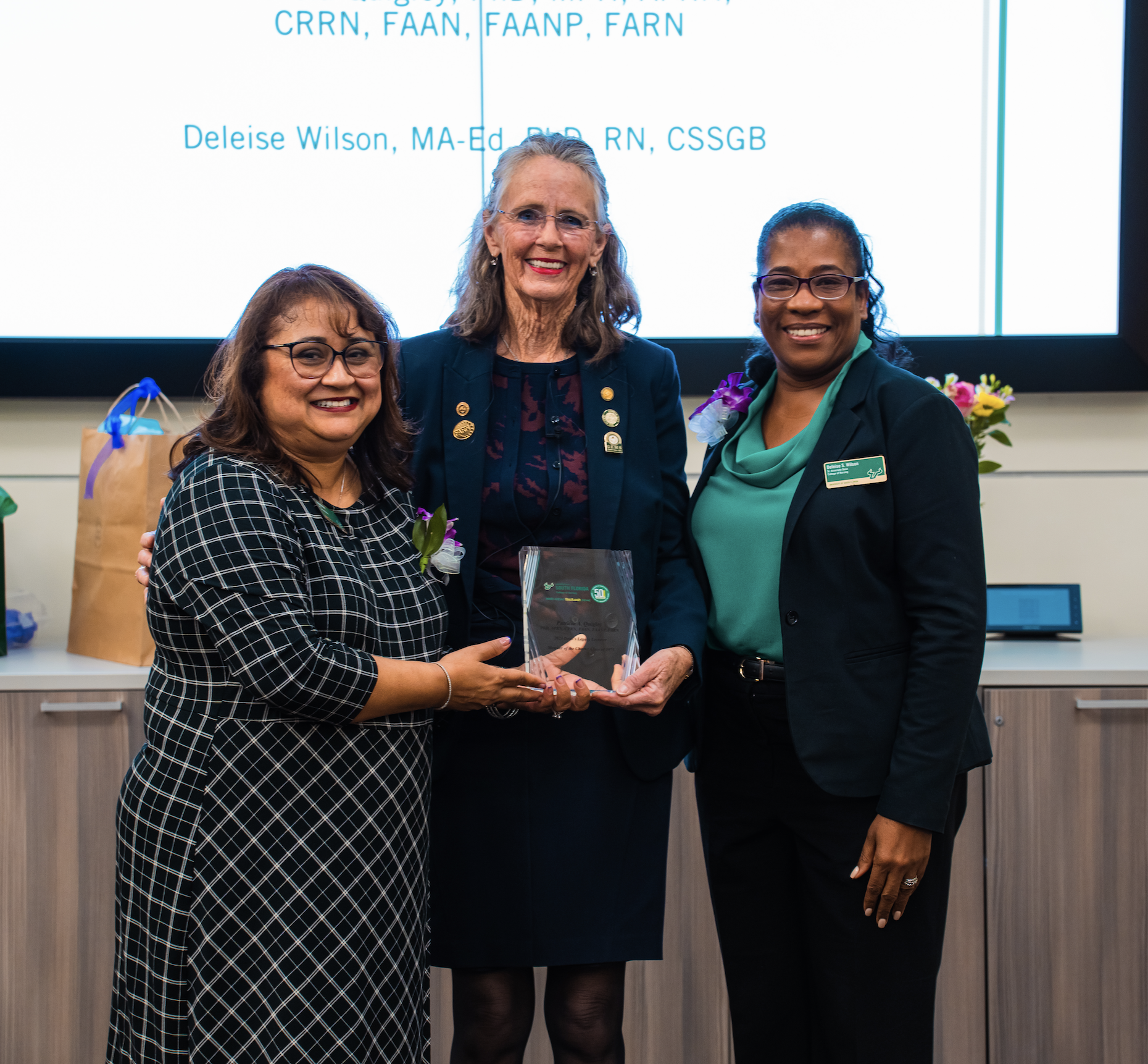 From candy-striper to award-winning nurse scientist: Patricia Quigley returns to USF to inspire the next generation