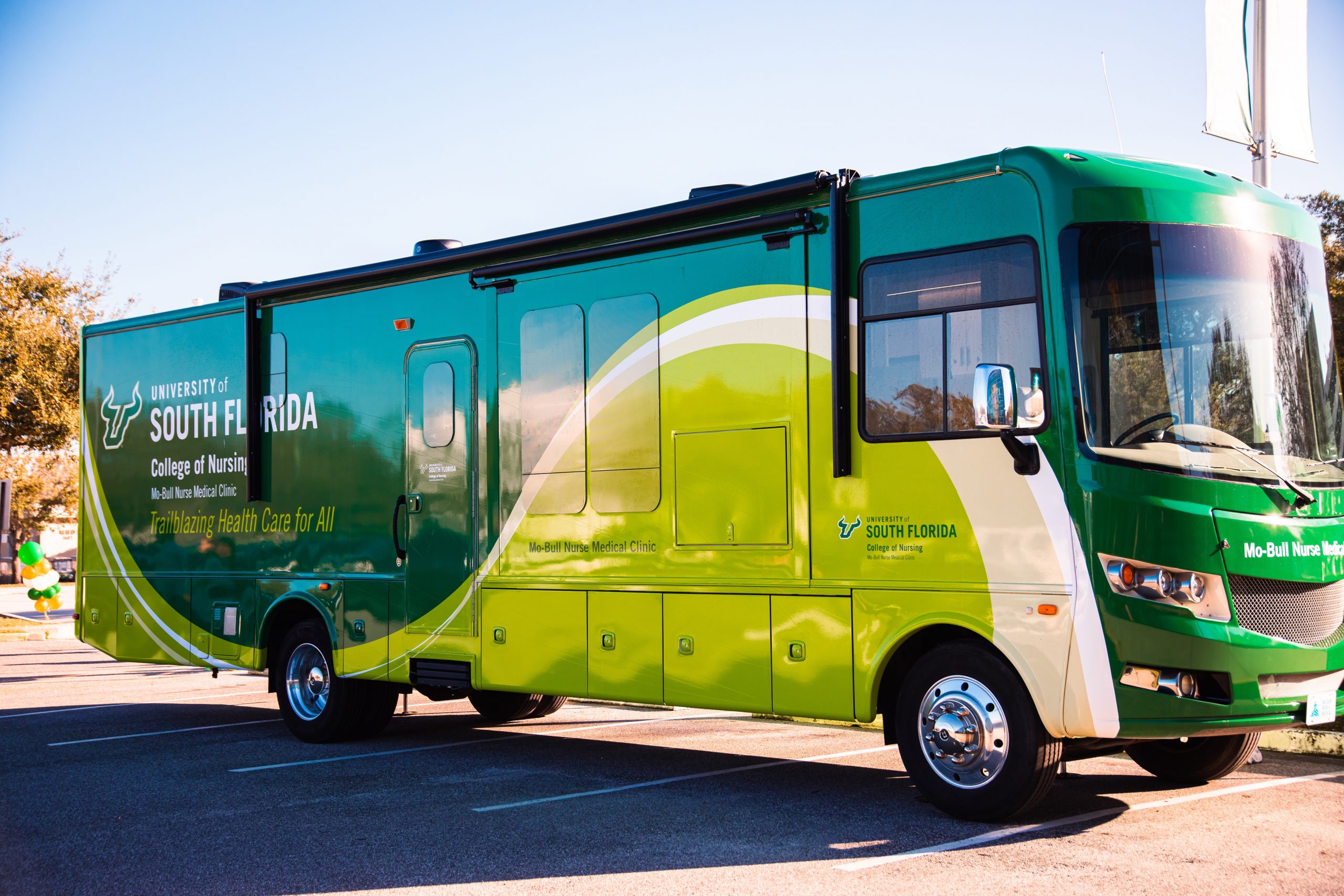 Skanska Transforms Parking Space for the Mo-Bull Nurse Medical Clinic at USF College of Nursing