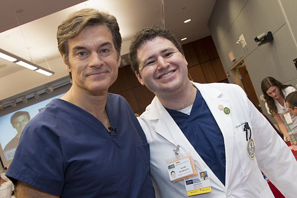 Dr. Oz, Adam Schwartz, medical student, Class of 2015