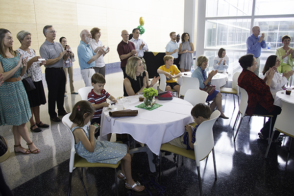 Dr. Brownlee's retirement reception