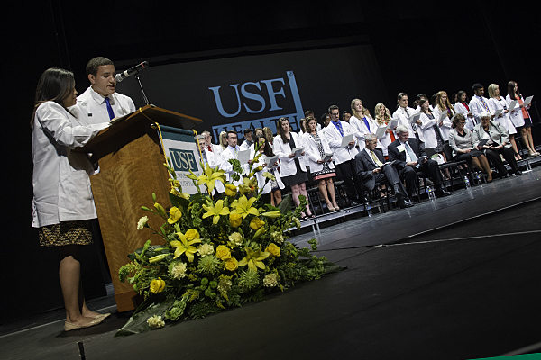 2015 USF Health School of Physical Therapy & Rehabilitation Sciences White Coat Ceremony